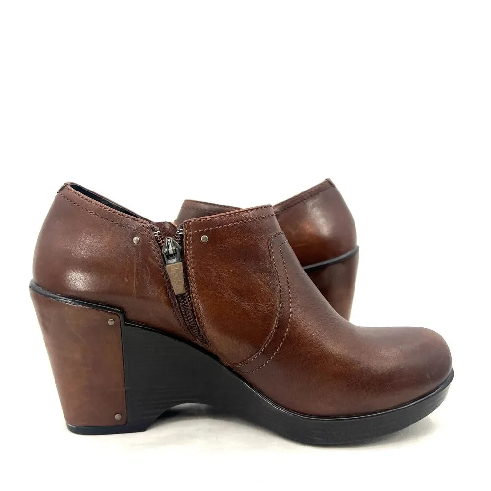 Dansko brown leather